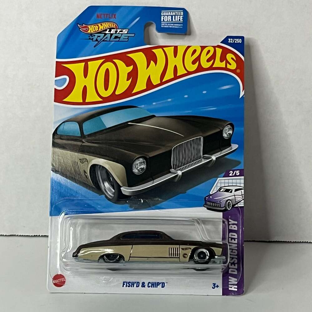 2025 Hot Wheels Fish'd & Chip'd Treasure Hunt HW Designed 2/5
